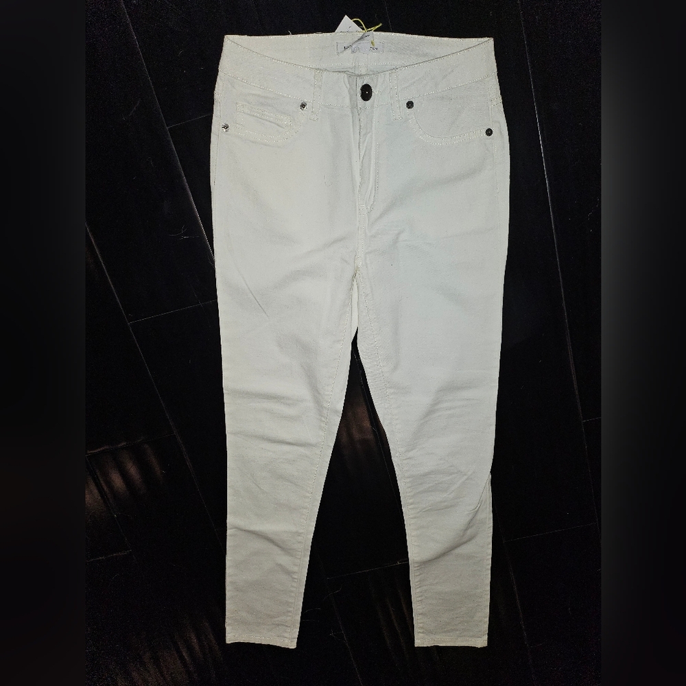 Bcbgeneration Bcbg Women's White Skinny Jeans 28 Nwt